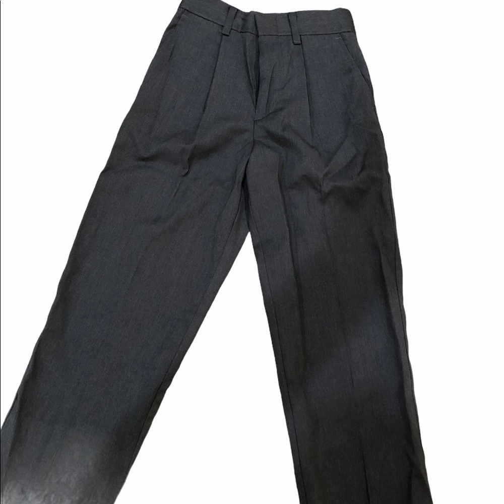 Nautica Boys Gray Slacks NWOT 7